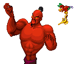 Genie Jafar & Iago - Kingdom Hearts: Chain of Memories