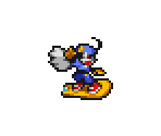 Snowboarding Klonoa - Klonoa: Empire of Dreams