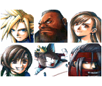 Character Portraits - Final Fantasy 7