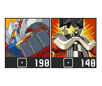 Mega and Giga Battle Chips - Mega Man Battle Network 3