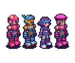Non-Playable Navis - Mega Man Battle Network 4