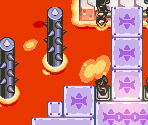 Bowser's Castle - Mario & Luigi: Superstar Saga