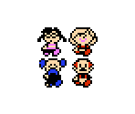 NPCs - EarthBound Beginnings (Prototype) / Mother (JPN)