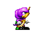 Espio the Chameleon - Knuckles' Chaotix (32X)
