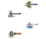 Axe Weapons - Summon Night: Swordcraft Story 2