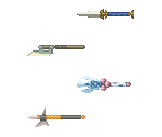 Spear Weapons - Summon Night: Swordcraft Story 2