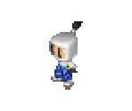 Musashi Bomber (White) - Bomberman Wars (JPN)