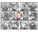 Character Select Screen - Bomberman Jetters Game Collection (JPN)