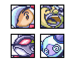 Winning and Losing Mugshots - Bomberman Jetters Game Collection (JPN)