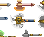 Axes - Summon Night: Swordcraft Story
