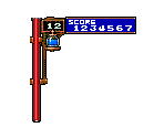 Life Bar and Score - Castlevania: Rondo of Blood