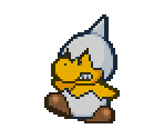 Jr. Troopa (Spiked, Wingless) - Paper Mario
