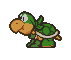 Ninjakoopa / Koopa Bros. (Green) - Paper Mario