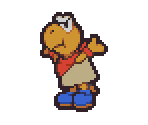 Kooper (No Shell) - Paper Mario