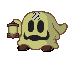 Lantern Ghost 1 - Paper Mario