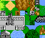 Overworld Tileset (All Worlds) - Final Fantasy 3 (JPN)