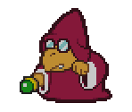 Magikoopa (Red) - Paper Mario