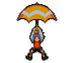 Lan Hikari (Umbrella) - Mega Man Battle Network 6