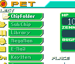 Main Menu - Mega Man Battle Network 6