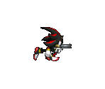 Shadow (w/ Weapons, Running) - Shadow the Hedgehog (Flash)