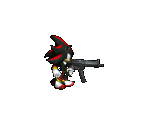 Shadow (w/ Weapons, Standing) - Shadow the Hedgehog (Flash)