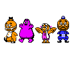 McDonald Land Characters - Donald Land (JPN)