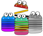 Sproing-Oing Family (Paper Mario-Style) - Paper Mario Customs