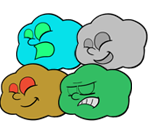 Puffs (Paper Mario-Style) - Paper Mario Customs
