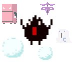 Hekichu Plateau Enemies - Kero Blaster