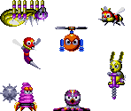 Badniks (Sonic 3D Blast/Flicky's Island) - Sonic the Hedgehog Customs