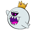 King Boo (Paper Mario-Style) - Luigi's Mansion Customs