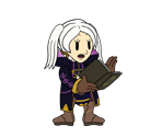 Robin (Female, Paper Mario-Style) - Fire Emblem Customs