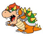 Bowser (Paper Mario: Color Splash-Style) - Paper Mario Customs