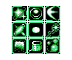 Weapon Icons - Mega Man: Indonesian Artifact (Hack)