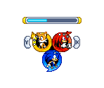 Sonic Heroes HUD - Sonic the Hedgehog Customs