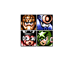 Stage Select & Start - Mega Man