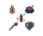 Overworld Items - Zelda: The Wand of Gamelon