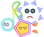 Piccolo, Dashell, & Barry (Paper Mario-Style) - Paper Mario Customs