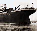 Titanic is Never Christened - James Cameron's Titanic Explorer