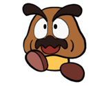 Goompapa (Paper Mario-Style) - Paper Mario Customs