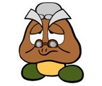 Goomma (Paper Mario-Style) - Paper Mario Customs