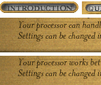 Menu Buttons - James Cameron's Titanic Explorer