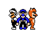 Waluigi (Super Mario Bros. 3 NES-Style) - Mario Customs