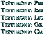 Testimony Titles (CD3) - James Cameron's Titanic Explorer
