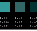 Color Palettes - James Cameron's Titanic Explorer