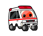 Ambulance Don & Kat - Taiko no Tatsujin Wii Dodoon to 2 Yome!