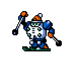 Blizzard Man (The Wily Wars-Style) - Mega Man Customs