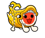 Golden Shachihoko Don & Kat - Taiko no Tatsujin Wii Dodoon to 2 Yome!