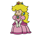 Peach (Paper Mario-Style) - Mario Customs