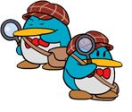 Pennington (Paper Mario-Style) - Paper Mario Customs